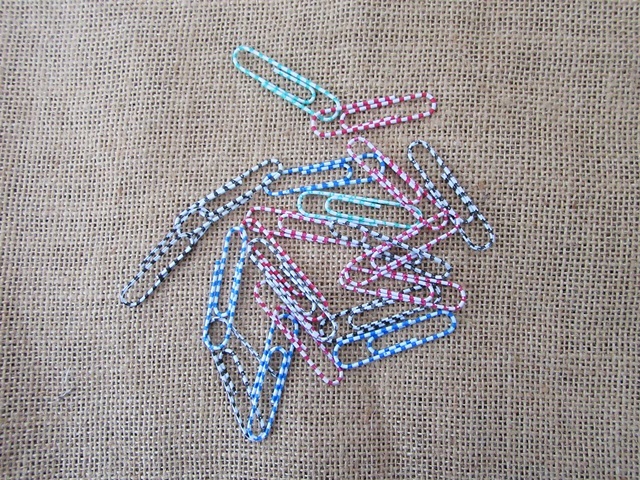 24Pkts X 20Pcs Clip Bookmark Paper Clips Patchwork Clip Mixed 24Pkts X 20Pcs Clip Bookmark Paper Clips Patchwork Clip Mixed