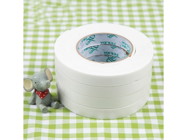 10Rolls Double Sided Foam Tape Sponge Soft Mounting Adhesive Tap