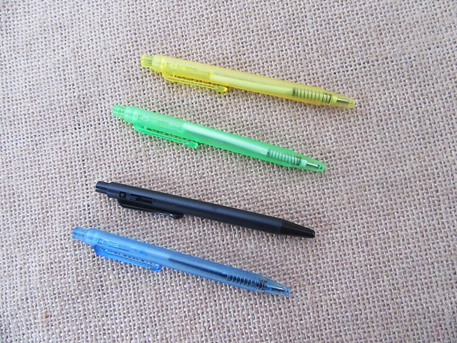 120Pcs Ballpoint Pens School Office Stationery 102mm Mixed - Click Image to Close