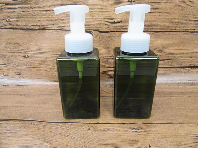 4Pcs Olive Comestic Shampoo Lotion Refill Press Bottle 460ml - Click Image to Close