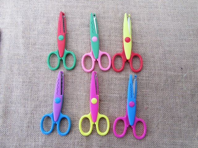 24Pcs Safety Craft Scissors School Stationary - Click Image to Close