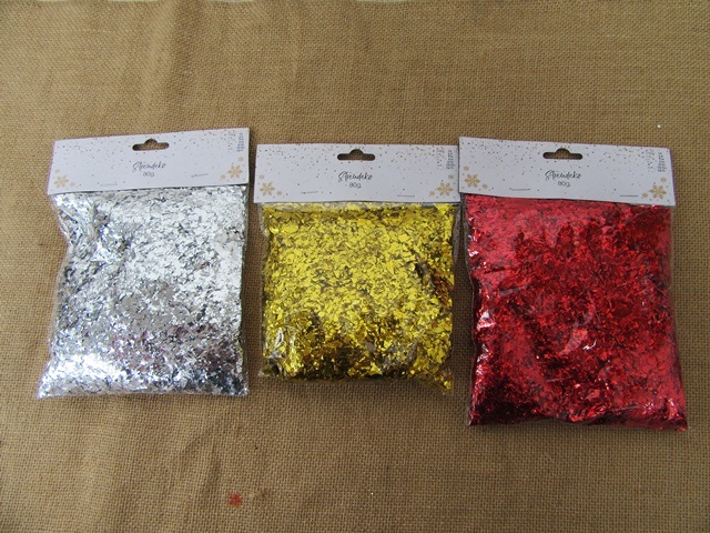 5Packs x 80g Wedding Party Table Decoration Confetti Assorted