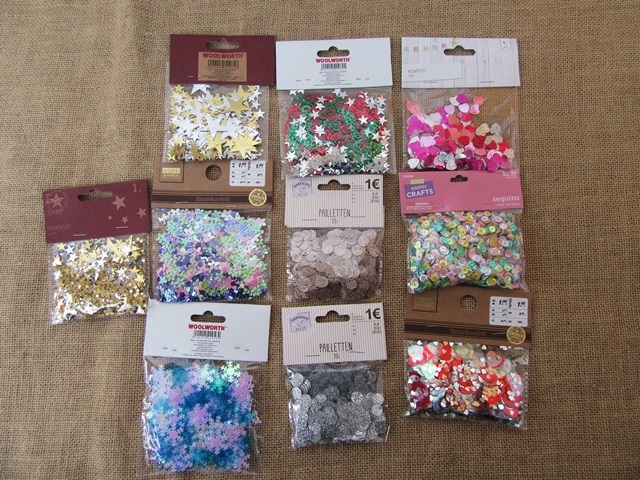 10Pkts Wedding Party Table Decoration Confetti Assorted