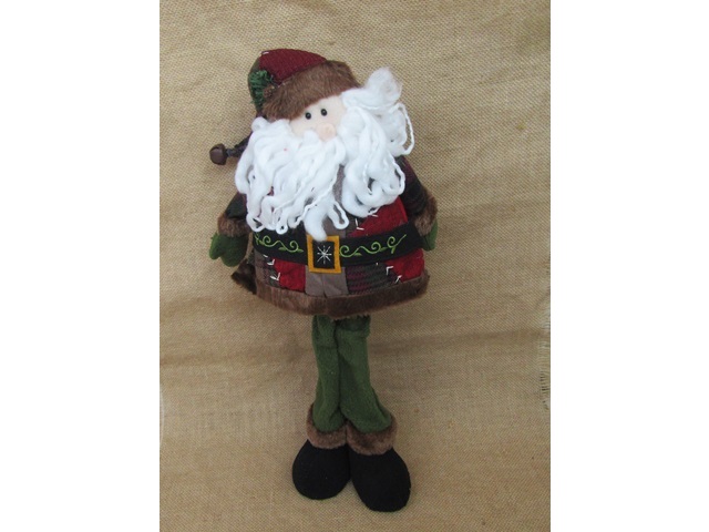 1X Christmas Santa Claus Doll Ornament D?cor 52cm High - Click Image to Close