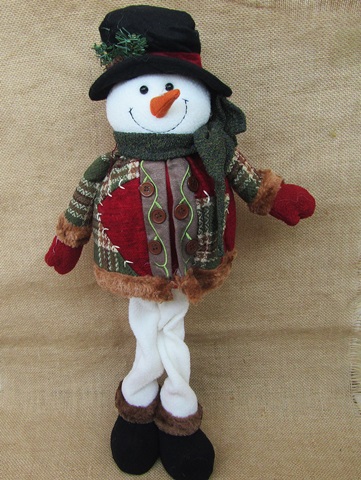 1X Snowman Doll Ornament D?cor Kids Toy 52cm High - Click Image to Close