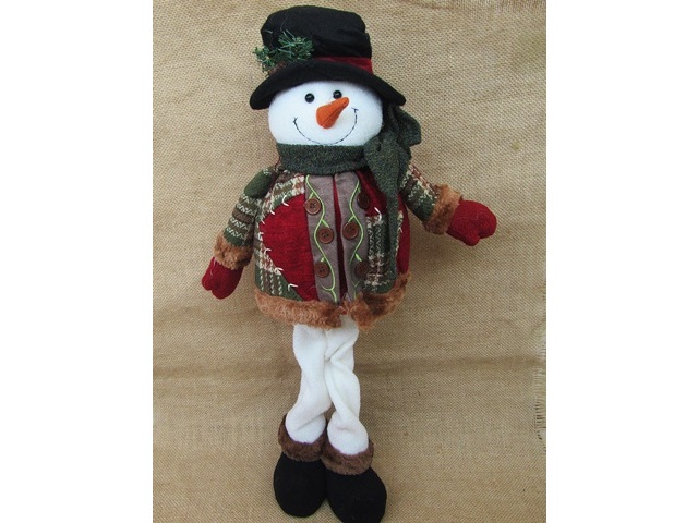 1X Snowman Doll Ornament D?cor Kids Toy 52cm High - Click Image to Close