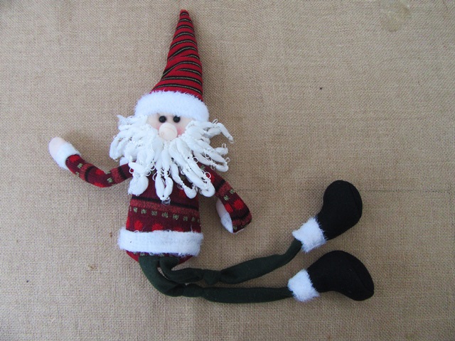 1X Christmas Santa Claus Doll Ornament D?cor 62cm High - Click Image to Close