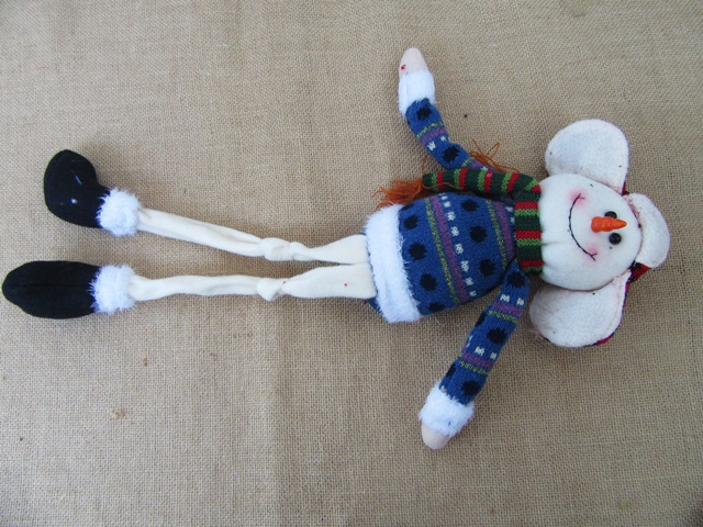 1X Snowman Doll Ornament D?cor Kids Toy 62cm High - Click Image to Close