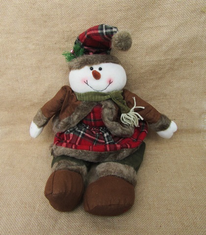 1X Snowman Doll Ornament D?cor Kids Toy 62.5cm High - Click Image to Close