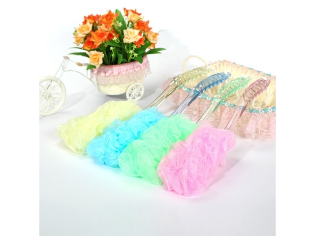 4Pcs New Wash Shower Body Scrubber Exfoliator Bath Brush - Click Image to Close