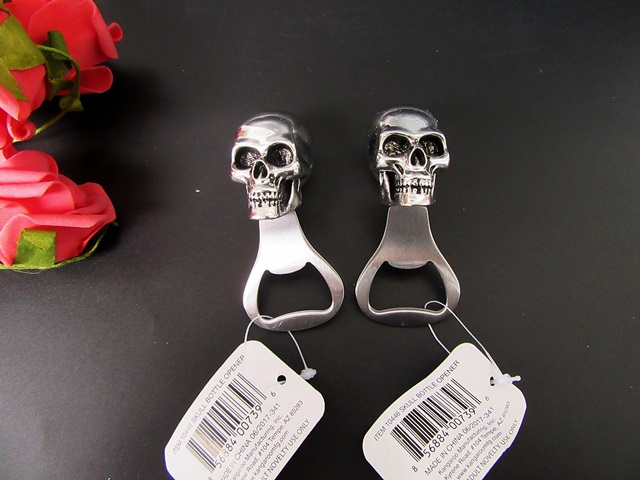 10Pcs New Skull Head Bottle Opener - Click Image to Close