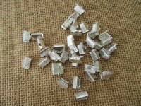 12Packs X 40Pcs Silver Snap Hook Closing for Ribbons