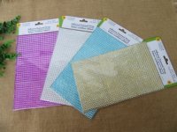 12Pcs Adhensive Diamond Wrap Sparkle Ribbon Craft Decor 12Pcs Adhensive Diamond Wrap Sparkle Ribbon Craft Decor