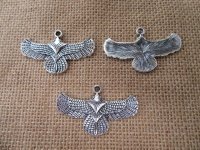 16Pcs Alloy Large Vivid Eagle Beads Charms Pendants