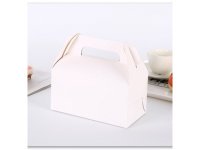 50Pcs White Gable Gift Boxes/Wedding Shower Gift Boxes