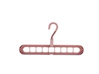 6Pcs Magic Space Saver Folding 9 Holes Clothes Coat Organizer