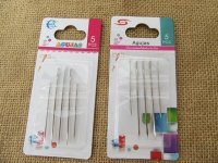 12Sheet x 5Pcs Large-Eye Big Eye Stitching Sewing Needle