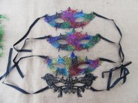 12Pcs Unique Handmade Lace Costume Masks for Women Mixed 12Pcs Unique Handmade Lace Costume Masks for Women Mixed
