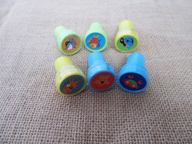 24Pcs Funny Pirate Ocean Animal Design Stampers Assorted 24Pcs Funny Pirate Ocean Animal Design Stampers Assorted