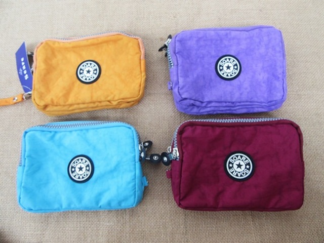 6Pcs Light Weight Wallets Zipper Coin Handbags Purse Mixed 6Pcs Light Weight Wallets Zipper Coin Handbags Purse Mixed