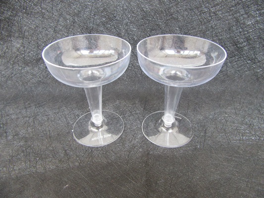 20Pcs Disposable Clear Wine Cup for Party Favor - Click Image to Close