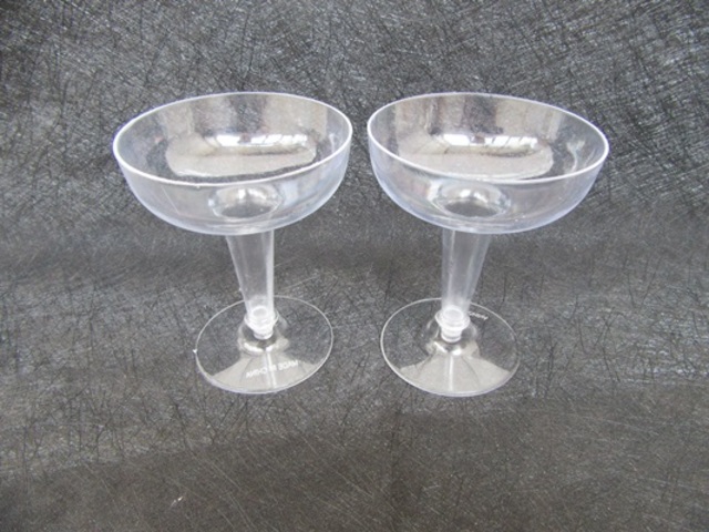 20Pcs Disposable Clear Wine Cup for Party Favor 20Pcs Disposable Clear Wine Cup for Party Favor