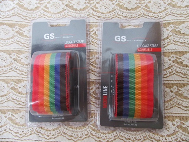 6Pcs Adjustable Nylon Packing Belt Travel Luggage Strap Camping