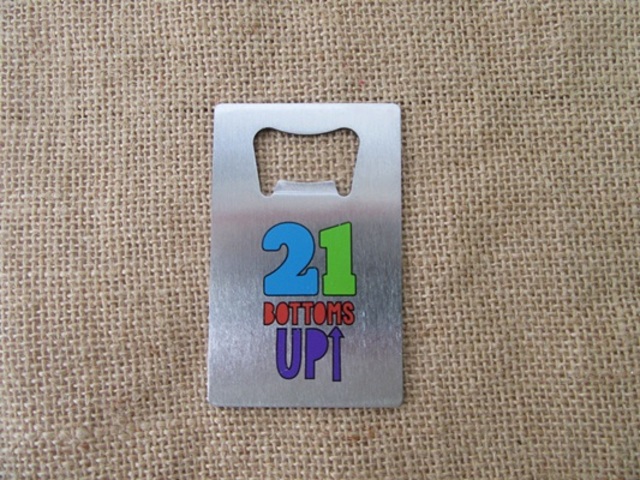 6Pcs Stainless Steel Creative Beer Bottle Opener Party Favor 6Pcs Stainless Steel Creative Beer Bottle Opener Party Favor