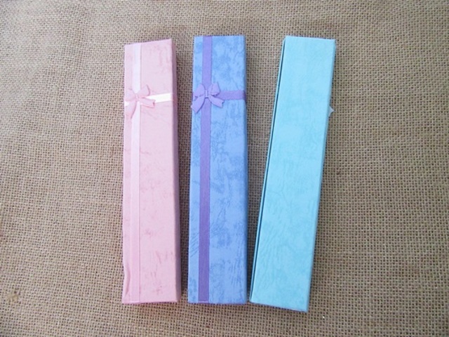 12X New Necklace Box Jewellery Gift Box Case Mixed Color