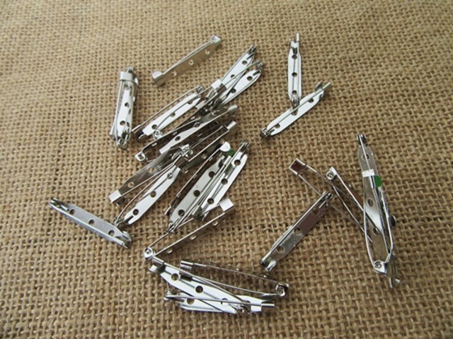 300Pcs New Hair Clip Back Bar Pin 3.5cm Wholesale - Click Image to Close