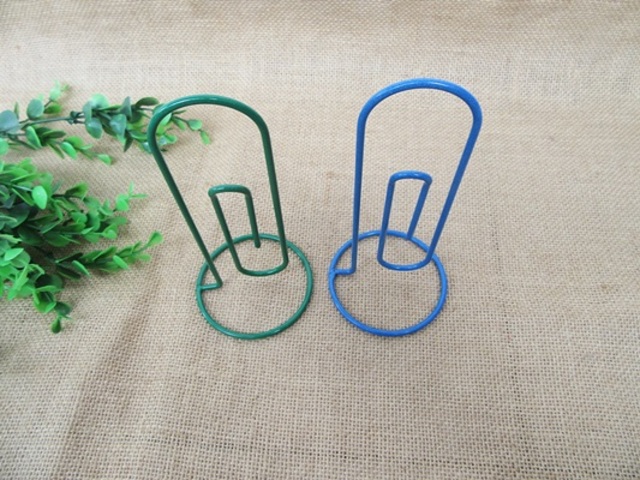 6Ppcs Metal Jumbo Bookmark Paper Clip Mixed Color - Click Image to Close