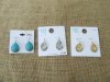 12Pairs Fashion Teardrop Earring Hoops Dangle Earrings Assorted 12Pairs Fashion Teardrop Earring Hoops Dangle Earrings Assorted