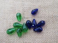 450Gram (Approx 240Pcs) Facted Transparent Teardrop Crystal Bead 450Gram (Approx 240Pcs) Facted Transparent Teardrop Crystal Bead