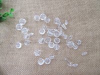 450Gram Clear Arrow Beads Faceted Round Loose Beads Assorted