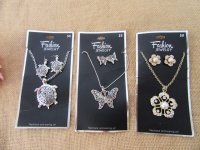 12Sets Adjustable Necklace and Matched Earring Set Jewelry Gift 12Sets Adjustable Necklace and Matched Earring Set Jewelry Gift