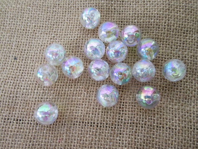 3Sheet x 48Pcs Plastic Shiny AB Color Round Beads 16mm dia 3Sheet x 48Pcs Plastic Shiny AB Color Round Beads 16mm dia