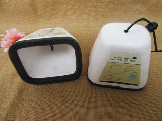 12Pcs White Foam Garden Outside Tap Cover 12Pcs White Foam Garden Outside Tap Cover