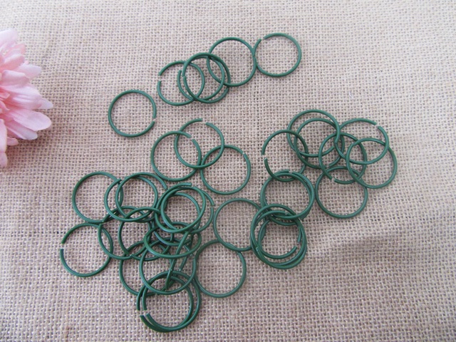 6Packs x 50Pcs Garden Clip Rings Reusable Plastic Plant Fastener - Click Image to Close