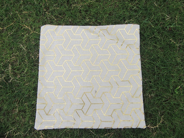 2Pcs Linen Hemp Cushion Covers Throw Pillow Cases 42.5x42.5cm - Click Image to Close
