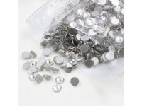 2Pack X 200g White Plastic Flatback Rhinestones Wholesale