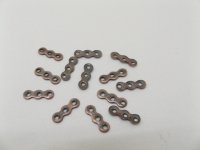 1000 Copper Spacer Bars 3 Hole 10mm Connector Finding