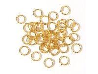 500g (Approx 2600Pcs) Golden Jumprings Jump Ring 10mm