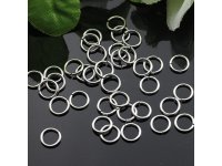 1500 Silver Jewelry Jump Ring Jumprings 8mm Finding