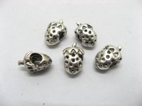20 Nickel Plated European Strawberry Thread Beads ac-sp491