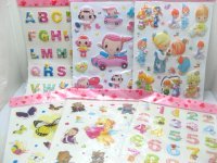 20 Sheet Assorted Lovely Cartoon Stick for Attraction