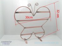 1X Butterfly Jewelry Earring Display Stands Hold 66 pairs