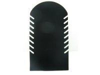 6X Black Velvet Necklace Display Pad dis-n105