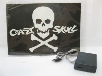 1X Crazy Skull Light Up Flashing LED Glow Equalizer
