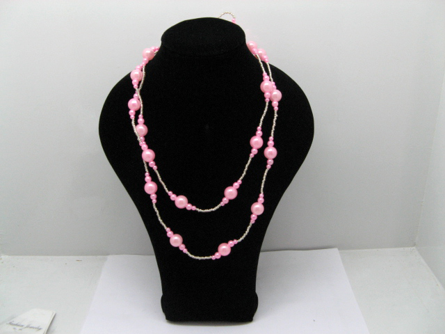 12 Fashion Simulate Pearl Beads Long Necklaces 150cm 12 Fashion Simulate Pearl Beads Long Necklaces 150cm