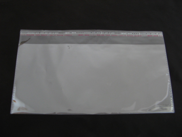 500 Clear Self Adhesive Seal Plastic Bag 28X16cm 500 Clear Self Adhesive Seal Plastic Bag 28X16cm